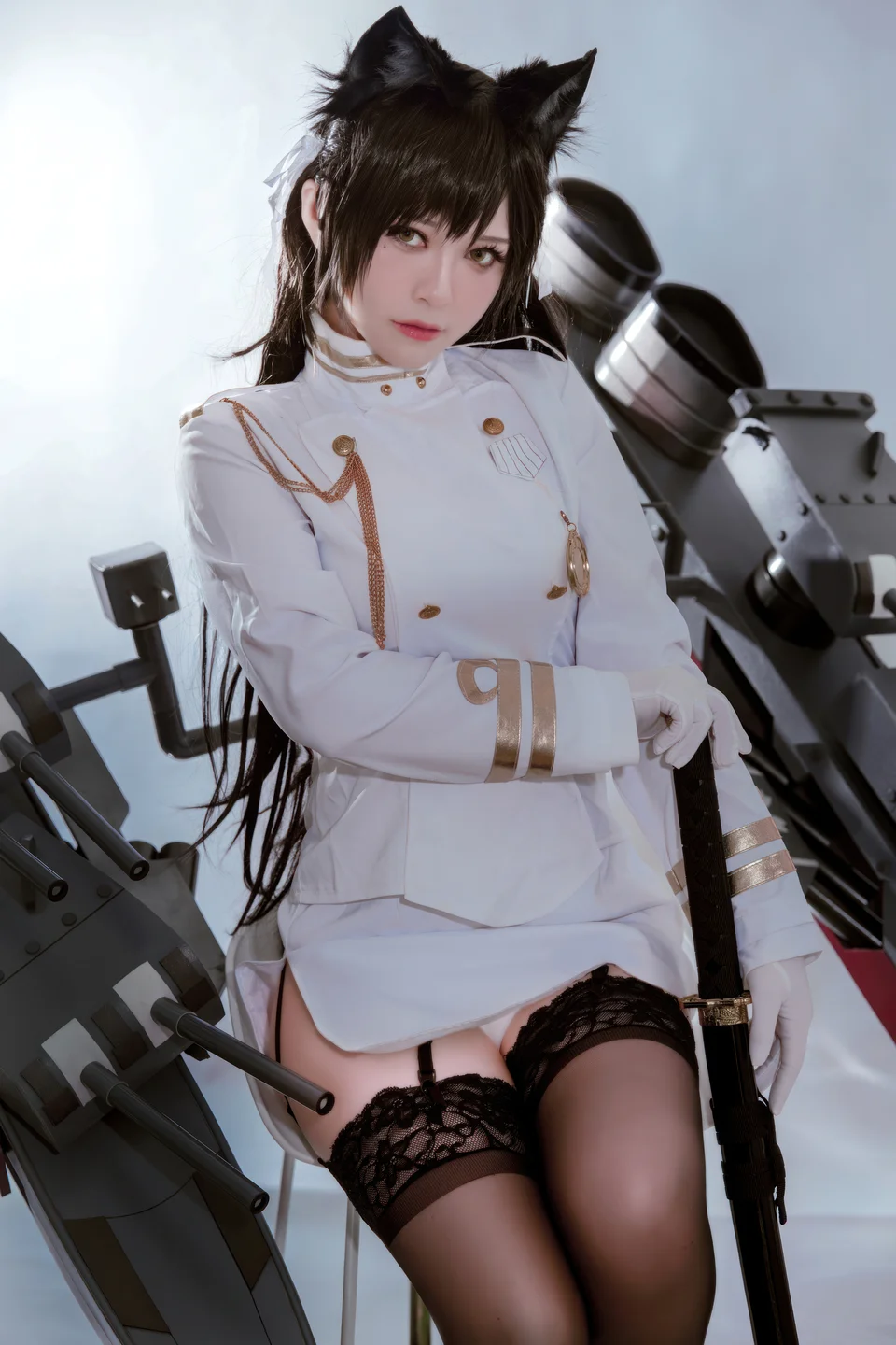 半半子 - No.098 碧蓝航线 爱宕 [45P-338MB] tg@simisebaisi 【丝足阁】008.webp